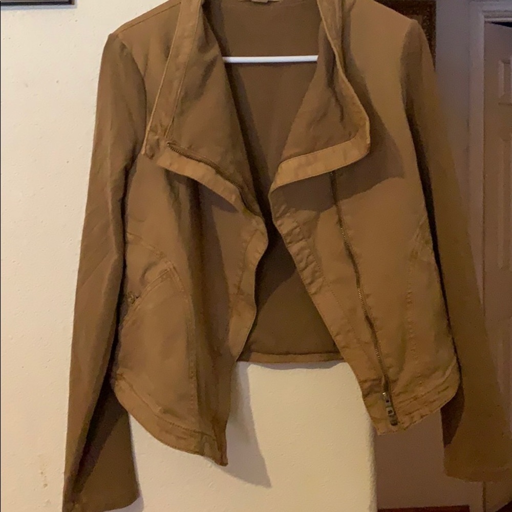Marrakech Faravel Moto Jacket in brown